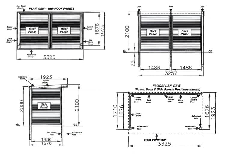 Retreat Shelter dimensions